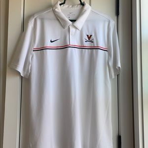 Nike Dri Fit like new Virginia golf polo shirt